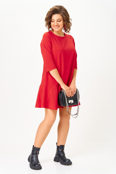 Платье Michel chic 2184 красный - фото 9