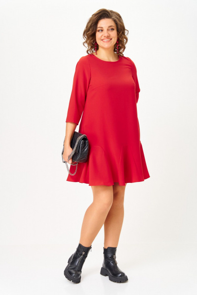 Платье Michel chic 2184 красный - фото 8
