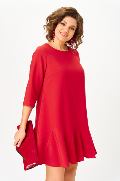 Платье Michel chic 2184 красный - фото 7