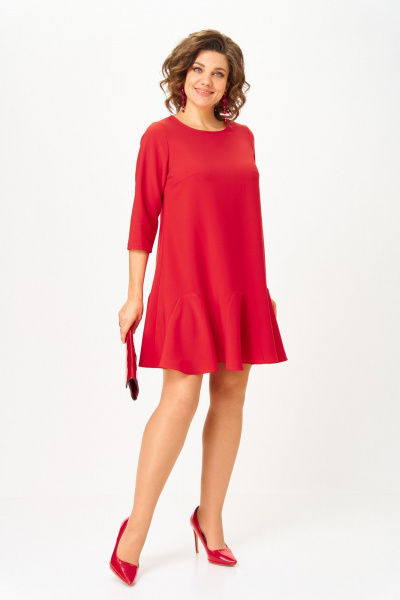 Платье Michel chic 2184 красный - фото 2