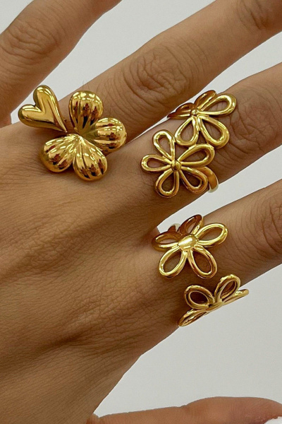 Кольцо Jewelry of Dreams BK0034 золото - фото 2