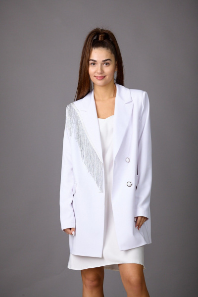 Жакет Rosheli 1172 белый - фото 1