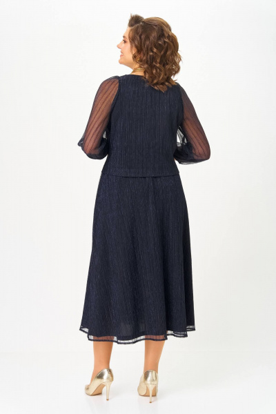 Платье Slaviaelit 562 т.синий - фото 7
