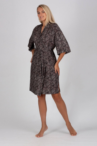 Халат Belarusachka С5496И* пейсли - фото 1