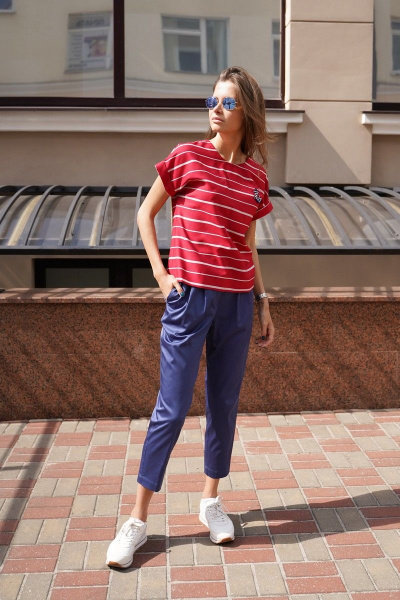 Комплект блуза и брюки на каждый день Motif 2062 - фото 4