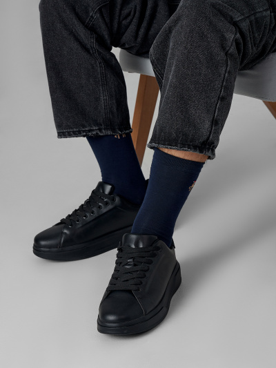 Носки Mark Formelle 017K-3423/25017K-1 т.синий_рис.3423 - фото 3