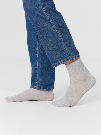 Носки Mark Formelle 061K-3089/25061K серый_меланж_рис.3089 - фото 1