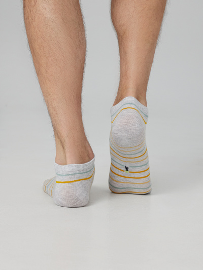 Носки Mark Formelle 104K-2321/23104K св.серый_меланж_рис.2321 - фото 2