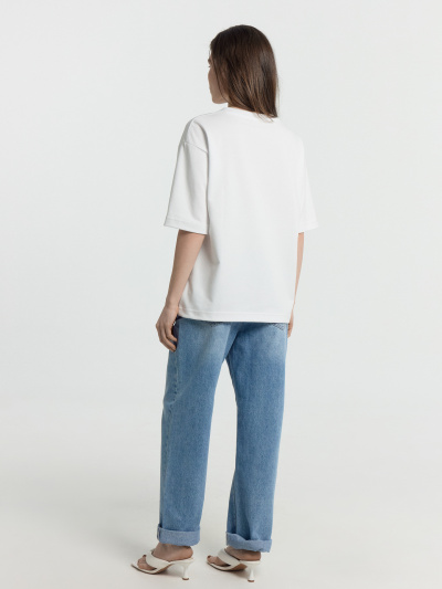 Футболка Mark Formelle 112916/24-31321Ц-2 белый_декор - фото 4