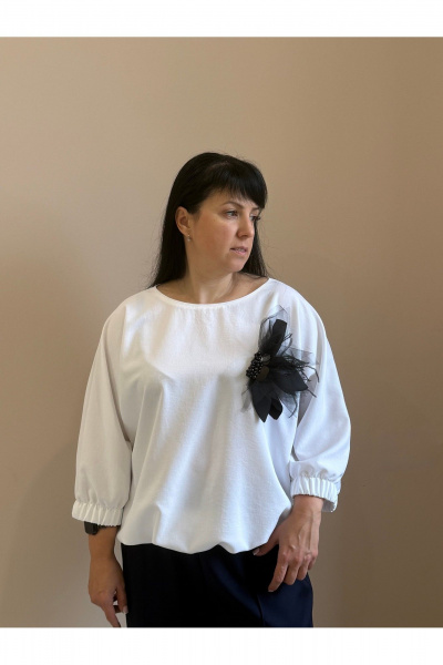 Блуза SK Brand SK7213 белый - фото 2