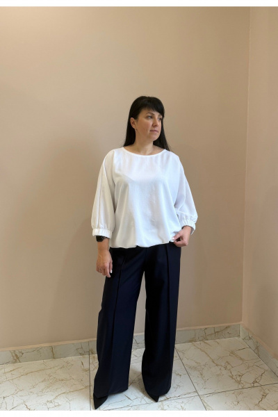 Блуза SK Brand SK7213 белый - фото 4