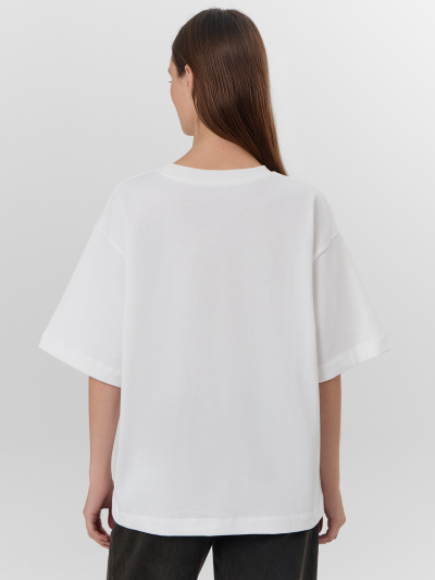 Футболка Mark Formelle 112961/24-29525П-0 белый_печать26_1_сл_на_пол - фото 2