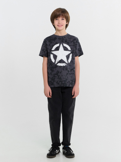 Футболка Mark Formelle 113379/24-31900ПП-0 миллитари_варка_на_стали_1_сл_на_пол - фото 3