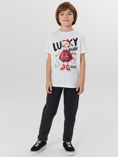 Футболка Mark Formelle 113379/25-38099П-0 белый_печать20_3_сл_на_пол - фото 1