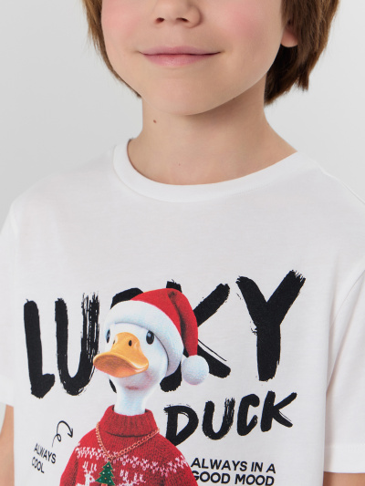 Футболка Mark Formelle 113379/25-38099П-0 белый_печать20_3_сл_на_пол - фото 4