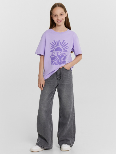 Футболка Mark Formelle 117915/24-26206П-0 лаванда_печать1_3_сл_на_пол - фото 3