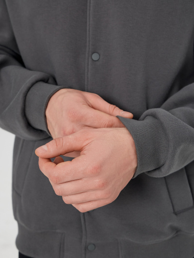 Толстовка Mark Formelle 121173/1/25-5207Ц-7П пепел - фото 2