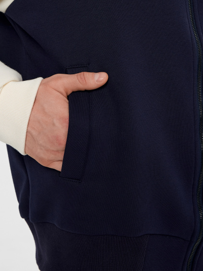 Толстовка Mark Formelle 121187/1/25-4901П-7П т._синий_печать_3_сл_на_ЛВ_пер_дет - фото 3