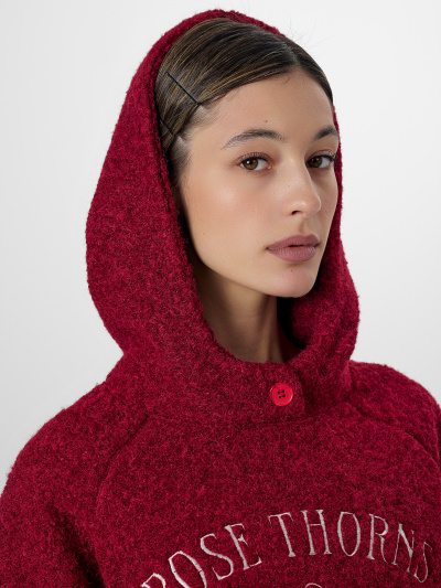 Худи Mark Formelle 122511/25-35818Ц-15-2 бордо_637_D_вышивка - фото 4