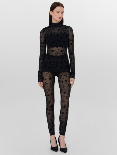 Джемпер Mark Formelle 122845/25-35774П-10 цветы_на_черном - фото 1