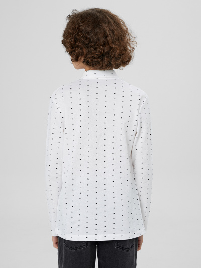 Рубашка Mark Formelle 123432/1/25-37088П-11 геометрия_на_белом - фото 2