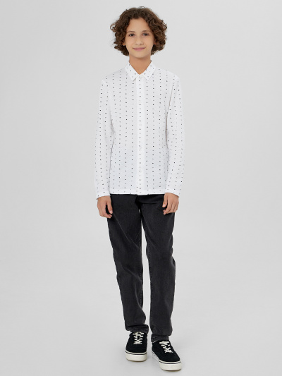 Рубашка Mark Formelle 123432/1/25-37088П-11 геометрия_на_белом - фото 1