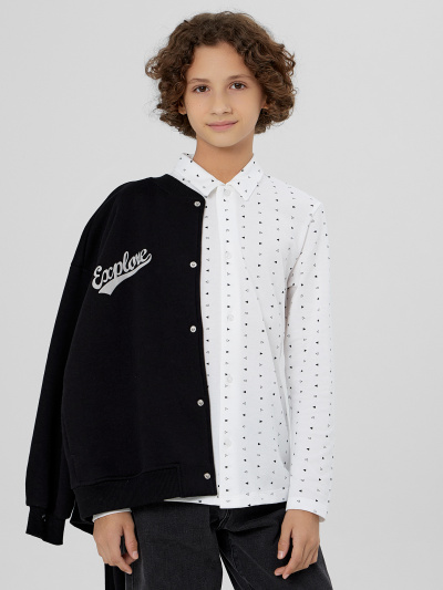 Рубашка Mark Formelle 123432/1/25-37088П-11 геометрия_на_белом - фото 4