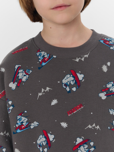 Свитшот Mark Formelle 123437/1/25-38109П-7П йети_на_гранитном - фото 4