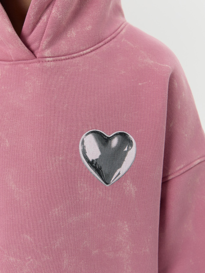 Худи Mark Formelle 127979/25-ОБР36401П-7П ACID_WASH_пыльно_розовый_печать_009.2_Эйсид_1_с - фото 3