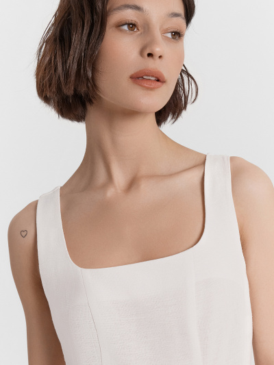 Сарафан Mark Formelle 152488/24-31994Ц-9 белый - фото 5