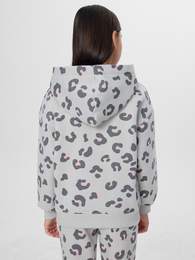 Толстовка Mark Formelle 167737/1/25-36231П-7П леопард_на_св.сером - фото 2