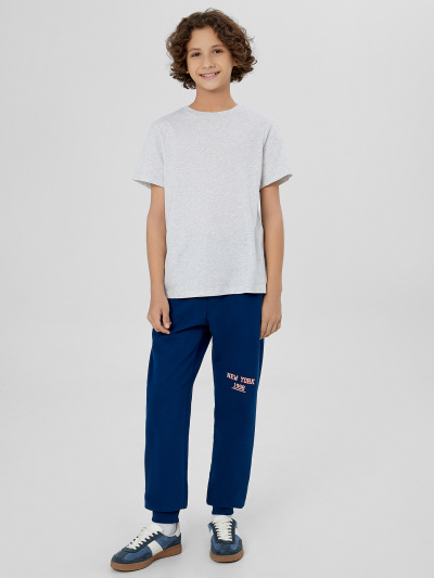 Брюки Mark Formelle 183394/24-34340П-7 сапфировый_печать_2_сл_на_ЛВ_дет_пер - фото 2