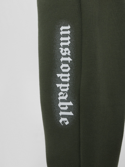 Брюки Mark Formelle 183410/25-36583П-7П хаки_печать1_2_сл_на_ЛВ_дет - фото 4