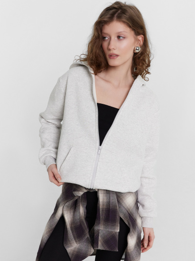 Толстовка Mark Formelle 362059/1/25-37093Ц-7П серый_меланж_4306_А - фото 1