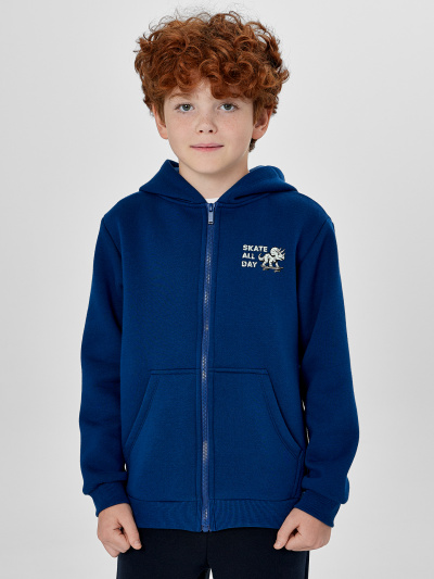 Брюки, джемпер Mark Formelle 393314/25-36715П-7П синий_неви_печать_1_сл_на_дет_пер - фото 5