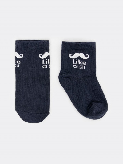 Носки Mark Formelle 400K-356/B4-24400K т.синий_рис.356 - фото 1