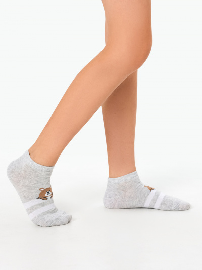 Носки Mark Formelle 406K-3180/B3-25406K св.серый_меланж_рис.3180 - фото 1