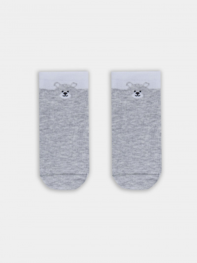 Носки Mark Formelle 406K-3181/B3-25406K св.серый_меланж_рис.3181 - фото 3