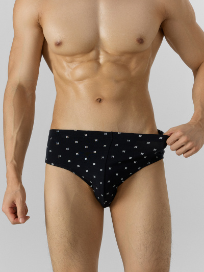 Трусы Mark Formelle 411120/25-5312П-5 квадраты_на_черном1 - фото 2