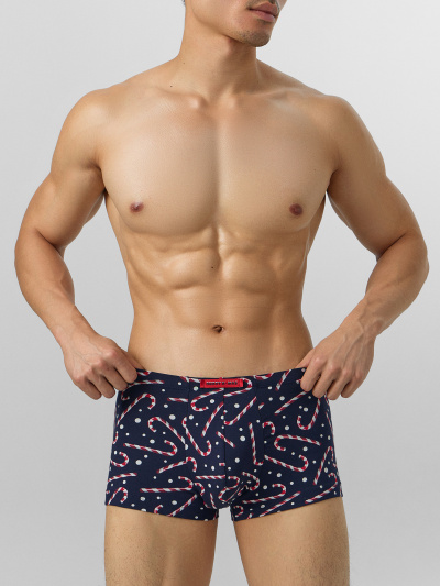 Трусы Mark Formelle 411122-3/25-5322П-5НГ леденцы_на_т.синем_т.синий_маленькие_леденцы_на_ - фото 5