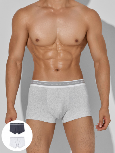 Трусы Mark Formelle 411124-2/25-5128Б-5 св.серый_меланж_графит - фото 1