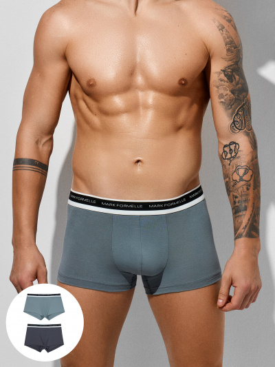 Трусы Mark Formelle 411124-2/25-5130Ц-5 графит_бриз - фото 1
