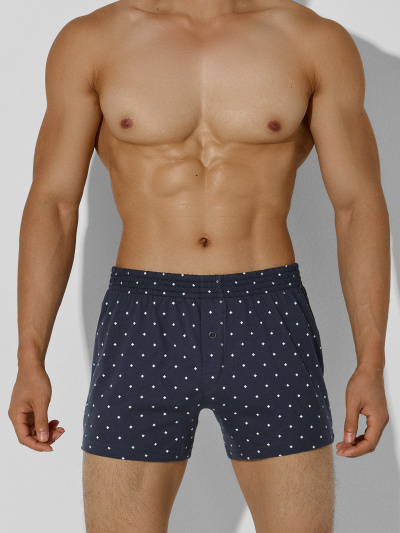 Трусы Mark Formelle 411152-2/25-5140П-0 звездочки_на_т.сером_звездочки_на_джинсовом - фото 1