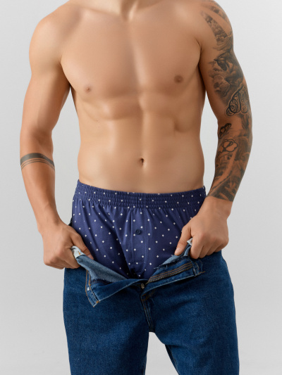 Трусы Mark Formelle 411152/25-4974П-0 звездочки_на_джинсовом - фото 5