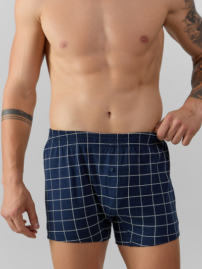 Трусы Mark Formelle 411152/25-4974П-0 клетка_на_т.синем2 - фото 3