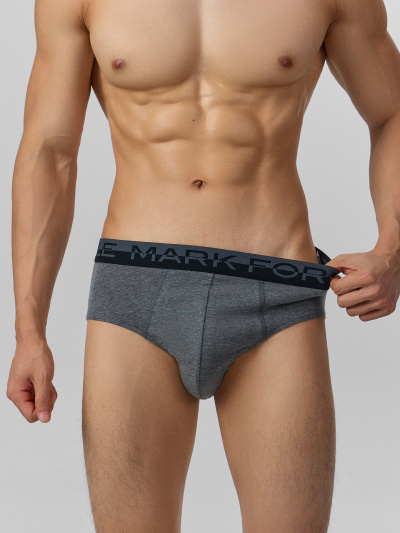 Трусы Mark Formelle 411170/25-5460Б-5 т.серый_меланж_4348_F - фото 1