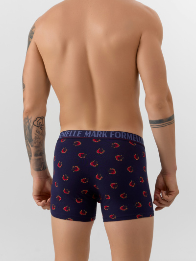 Трусы Mark Formelle 411221/25-4995П-5 огненные_лошади_на_т.синем - фото 4