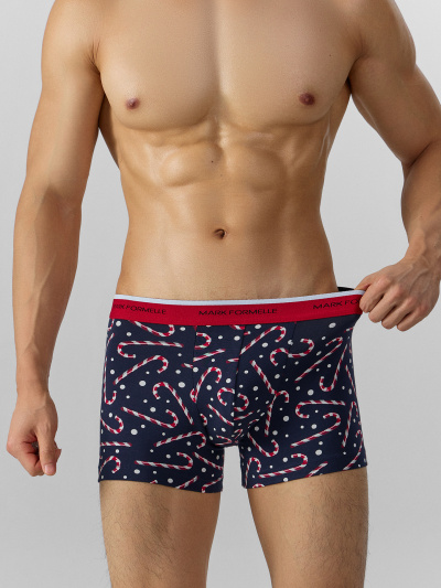 Трусы Mark Formelle 411221/25-5105П-5Н леденцы_на_т.синем - фото 2
