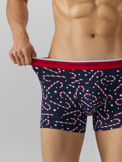 Трусы Mark Formelle 411221/25-5105П-5Н леденцы_на_т.синем - фото 3