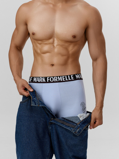 Трусы Mark Formelle 411228/25-5074П-5 св.голубой_печать_2_сл_на_ЛВ_дет_пер - фото 5